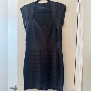 French Connection Black Mini Dress